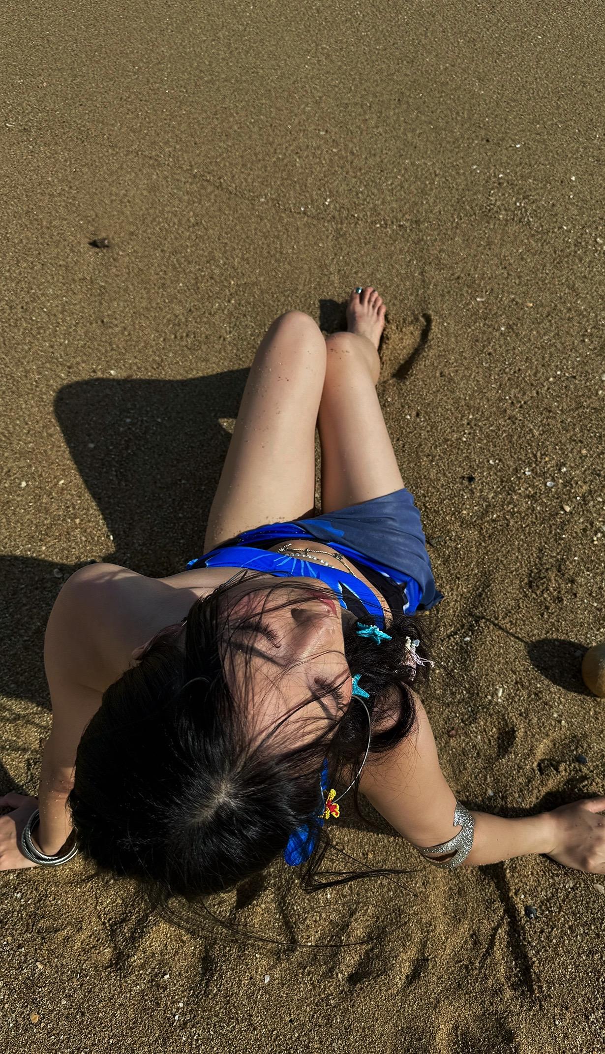 在海边是最自在的