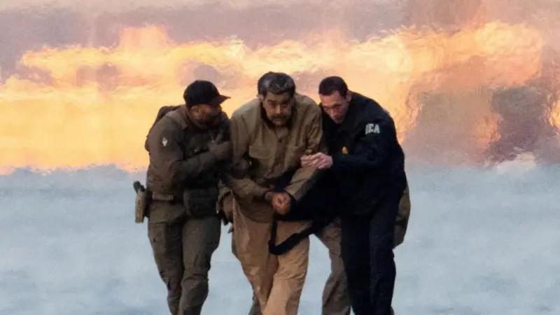 英国广播公司今天（1月6日）报道：在委内瑞拉领导人尼古拉斯·马杜罗首次走进纽约市