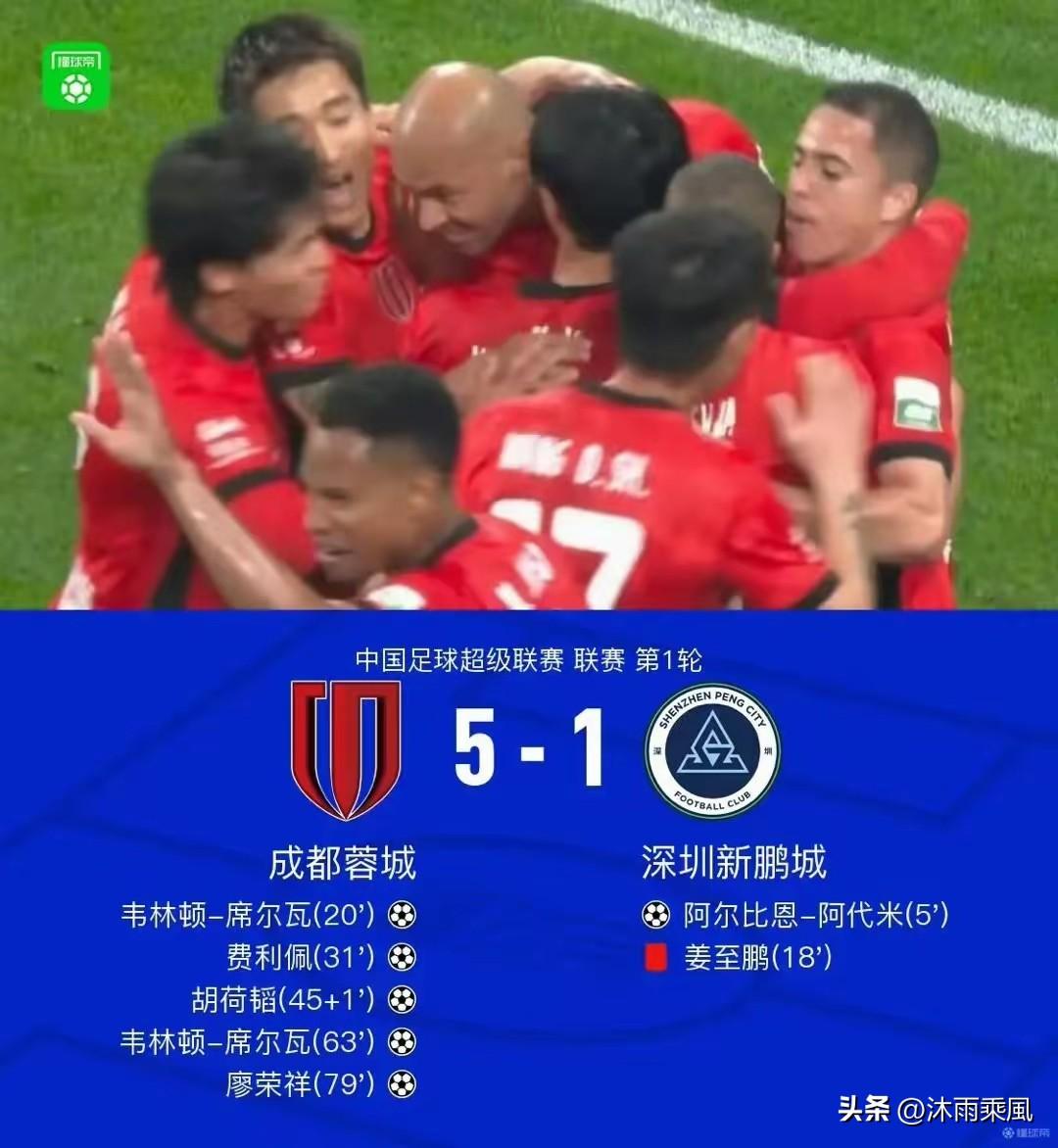 席尔瓦真的是个高级货！

昨晚成都蓉城用一场5:1的大胜拉开了中超新赛季的序幕，