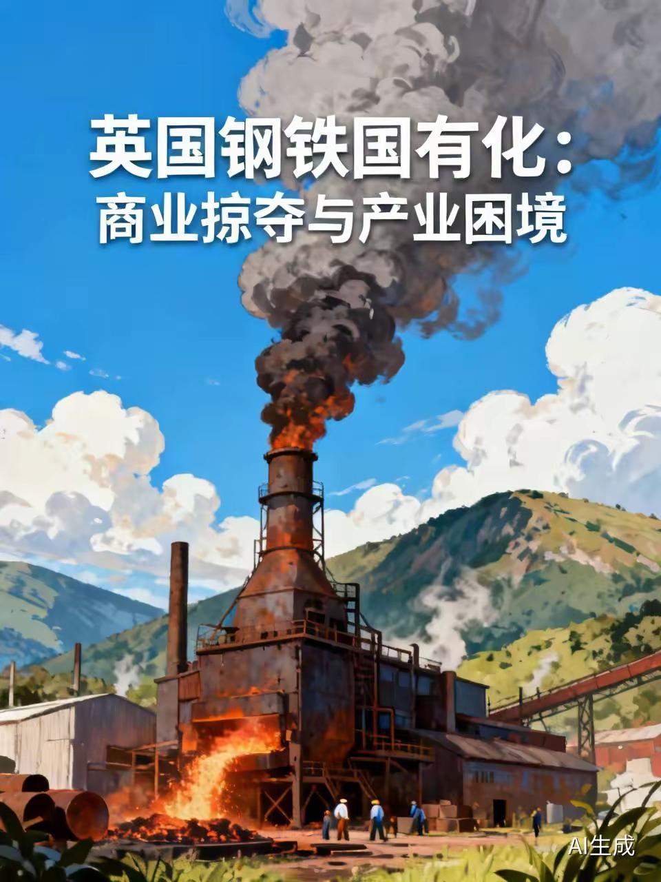 抢劫中国企业后，英国瞬间傻眼了
当年濒临破产、无人接盘的英国钢铁，是中国敬业集团