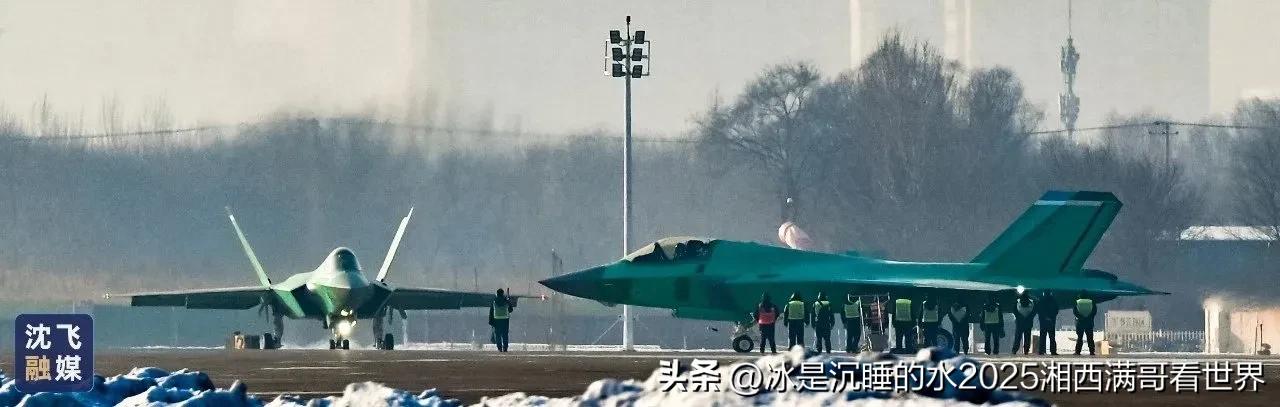 新年新气象！沈飞新鲜出炉的绿皮歼-35闪亮登场！2026年，希望沈飞的歼-35生