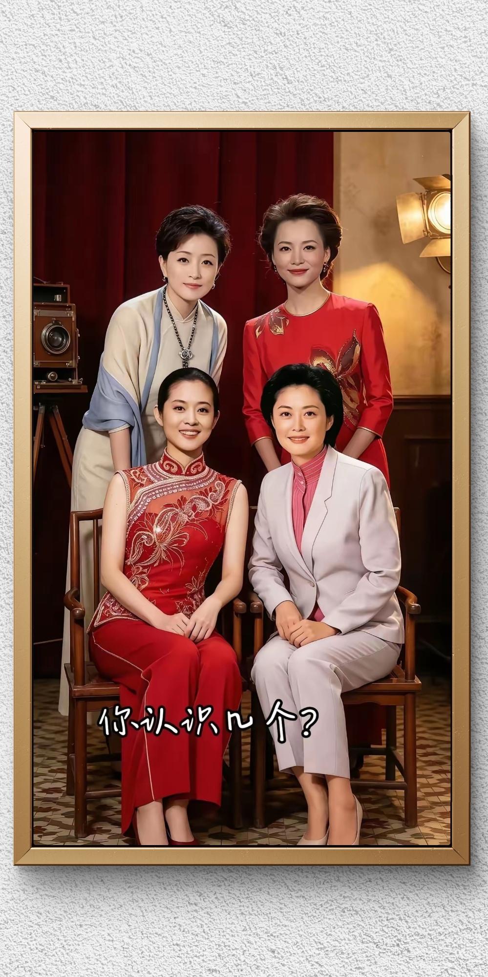 央视名嘴，颜值担当，才华横溢的四大才女！[赞][赞][赞]