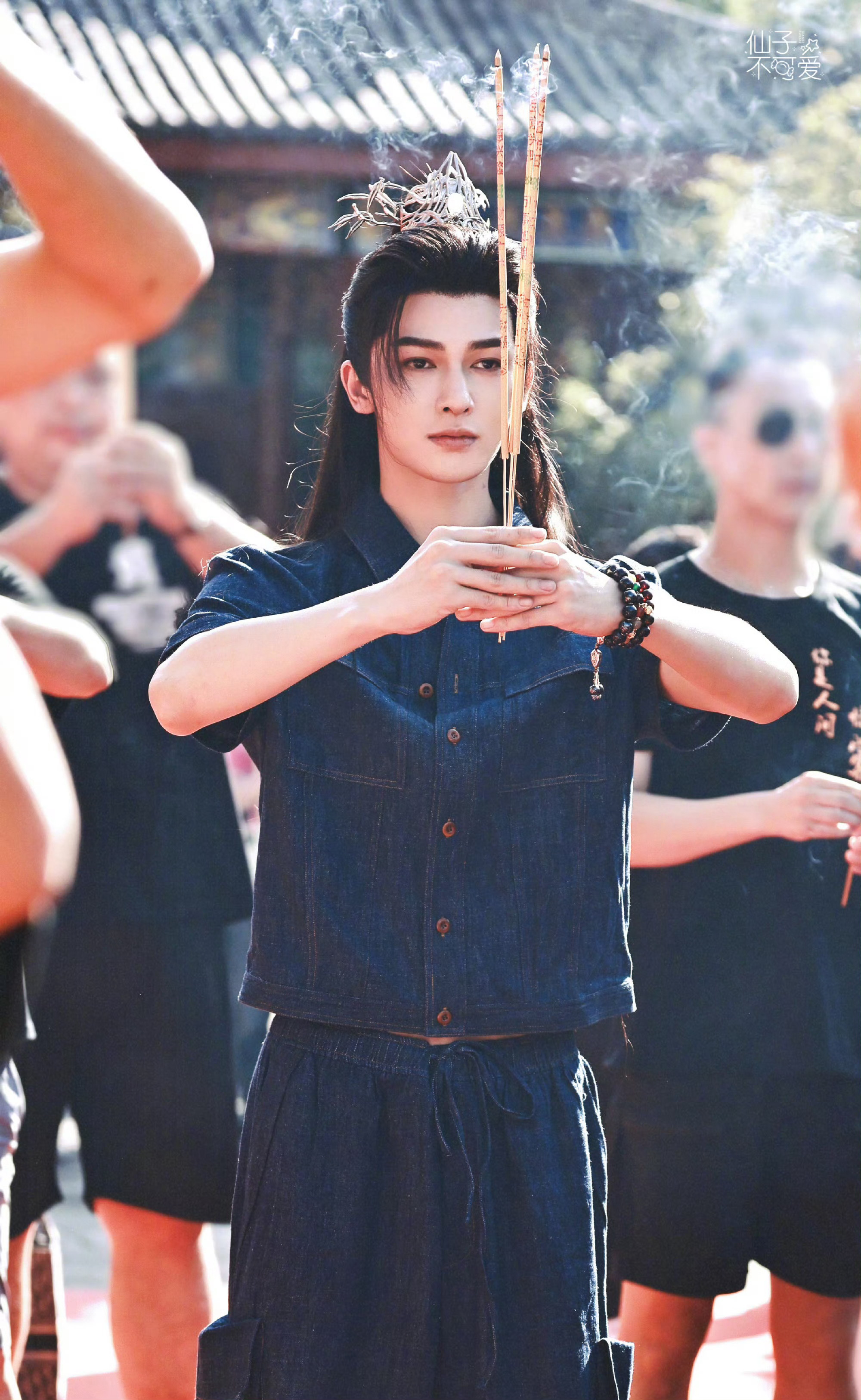 #朱正廷卢洋洋开机路透#《你是人间惊鸿客》开机路透🈶！男帅女美对我眼睛👀很友
