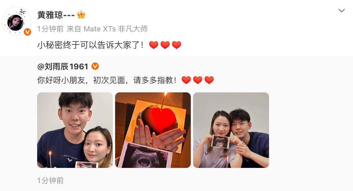刘雨辰黄雅琼当爸妈刘雨辰黄雅琼升级当爸妈