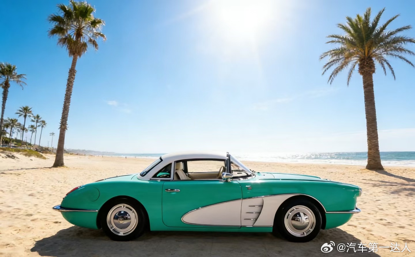 松散SS-敞篷，全球限量40台，复古车型，夏天的颜色 