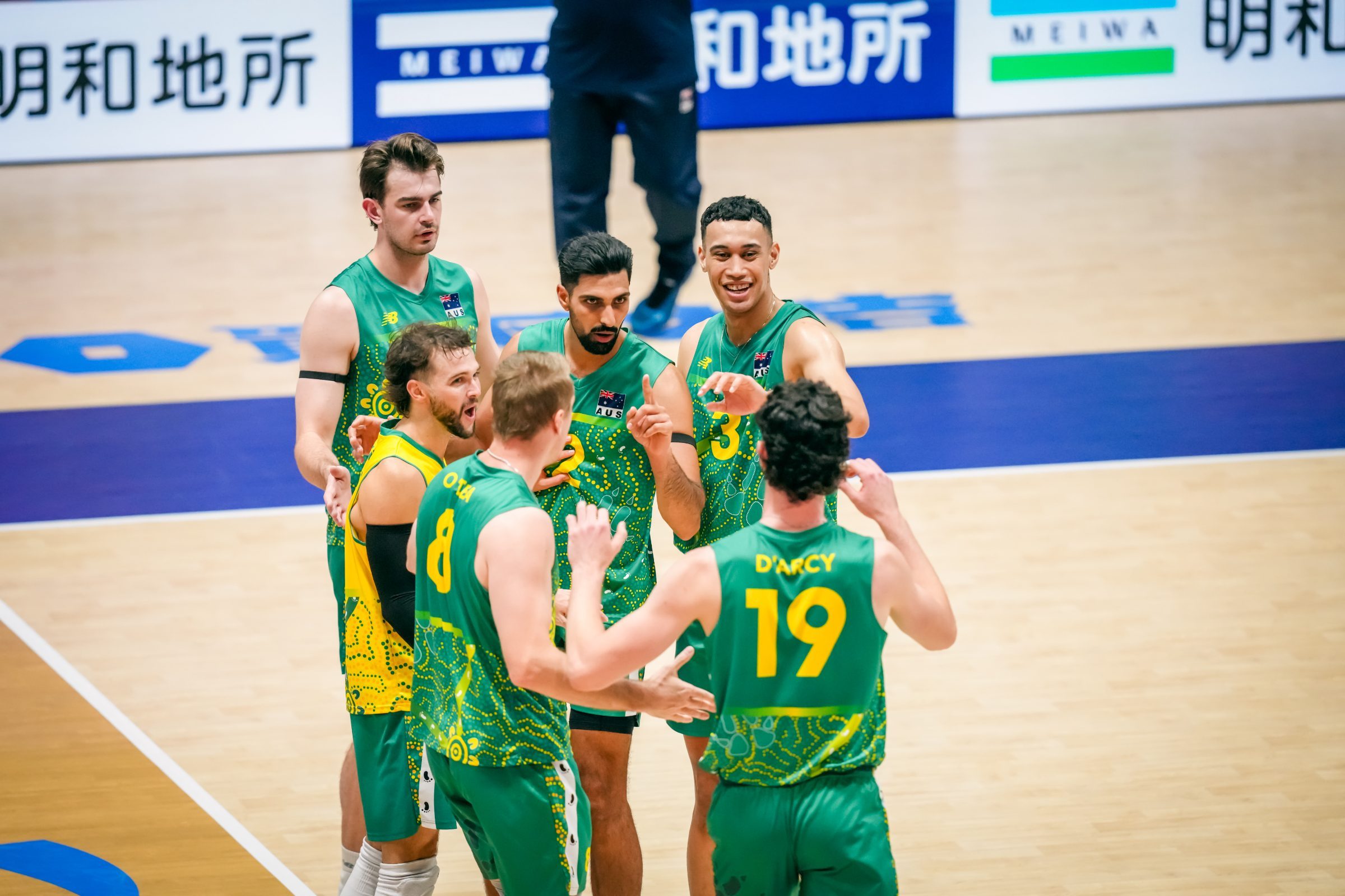 -【2026年男排亚锦赛小组赛-A组】日本🇯🇵3-0零封澳大利亚🇦🇺，三