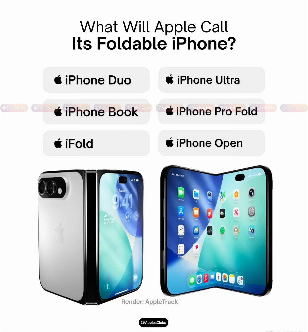 首款折叠iPhone看着安卓和鸿蒙用户都有折叠屏用，估计果粉早就按耐不住了吧。现