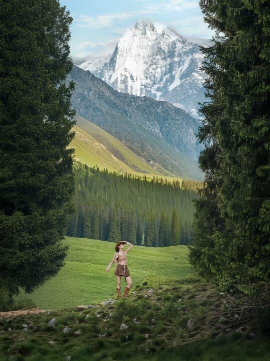 6月的夏塔是上帝打翻的调色盘吧！🏔️