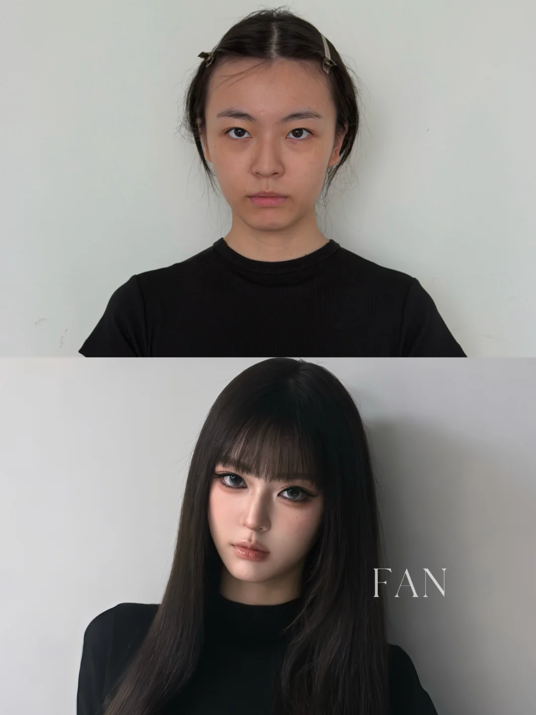 i人学化妆 生人勿近的厌世鬼塑妆感我🈶
