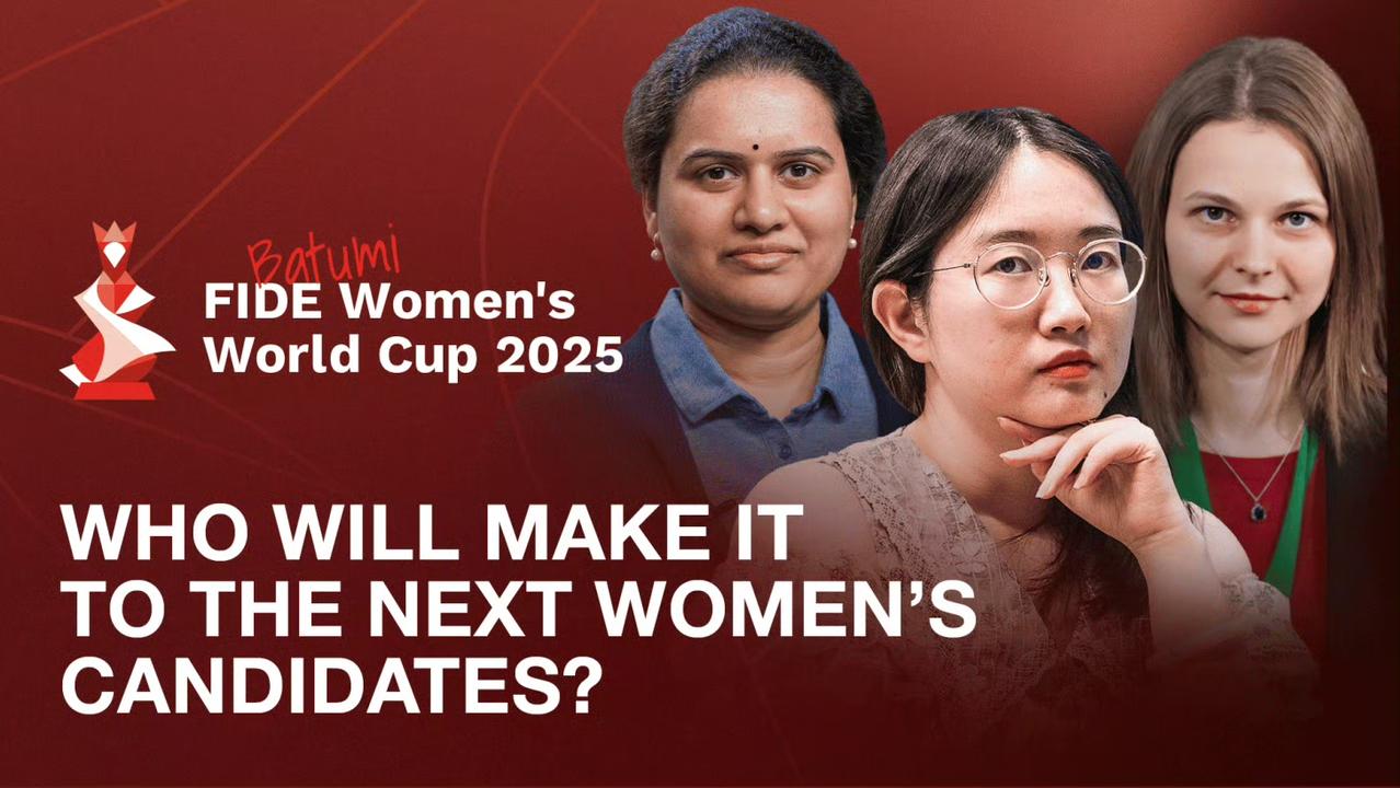 国际象棋女子世界杯赛第二轮比赛全部结束，32强对阵火热出炉🔥

5名中国棋手对