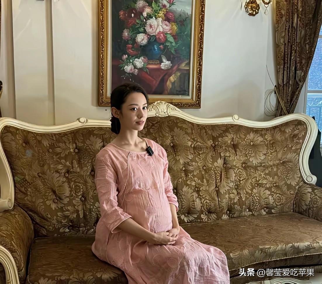 终于知道人家为什么可以成为明星了，大着肚子都是那么漂亮！