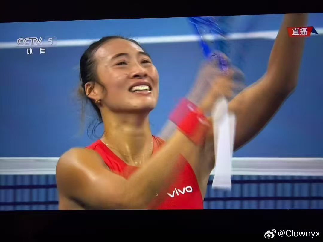 郑钦文中网女单夺冠中网二十年终于迎来了本土冠军，恭喜郑钦文🏆 ​​​