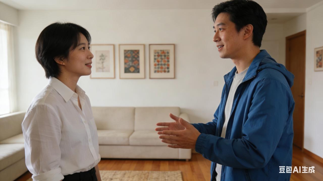 昨天跟同事说个事，离得近，闻到他嘴里味道不太好闻。
 
我当时心想：

往后躲吧