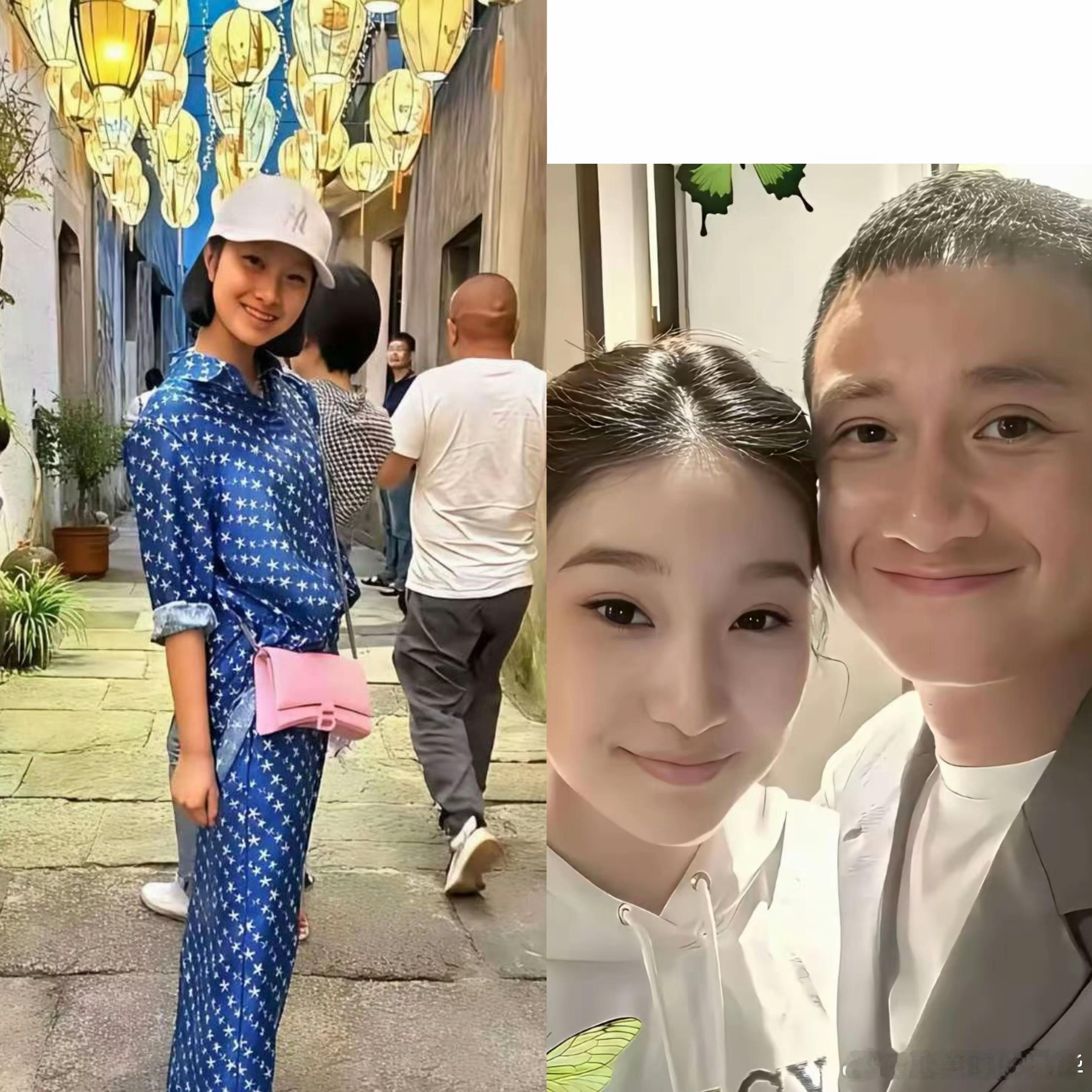 文章和马伊琍的女儿文君竹，都长这么大了。看模样，爹妈那点好基因全遗传了，瞅着就精