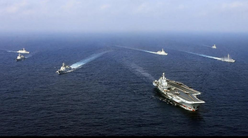 美国媒体报道说中国海上舰艇达110艘之多，马上就要称霸大洋了，其实美媒体经常夸大
