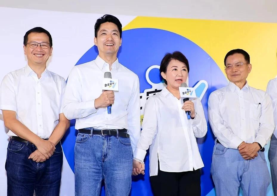 国民党全员抬轿子！台北市长竞选成或败，对蒋万安都百利而无一害，成了，做完市长做省