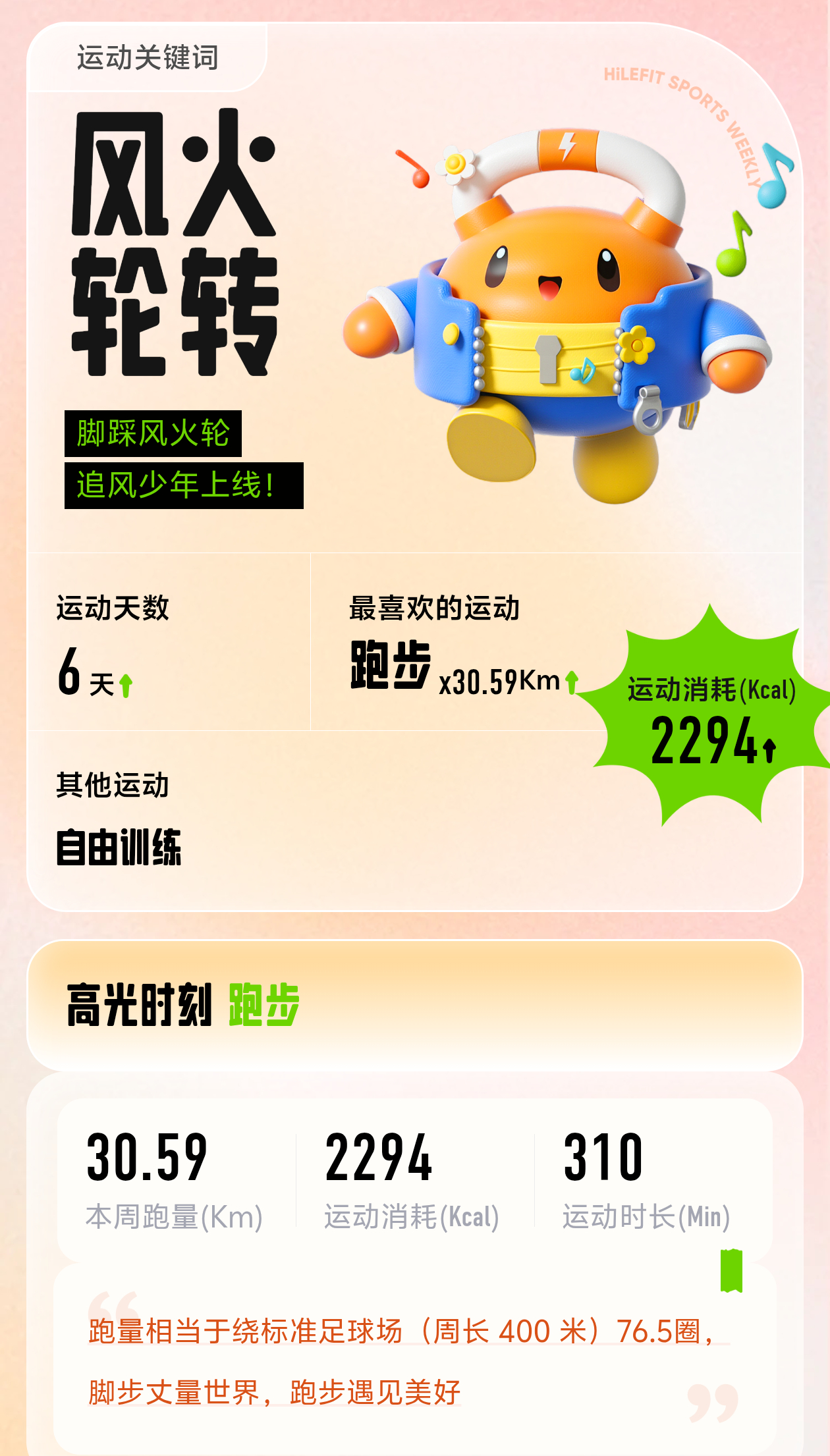 打个卡，以后每周练个4-5次运动打卡 ​​​