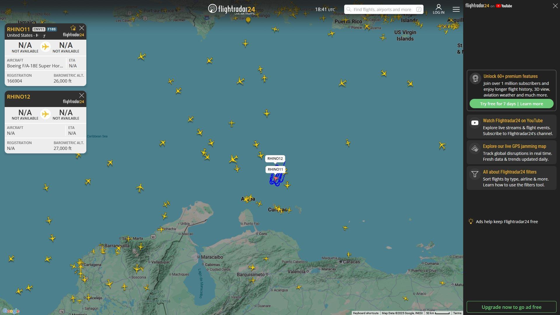 🔻2025 年 12 月 13 日，加勒比海域。🔻美军杰拉尔德·R·福特号核