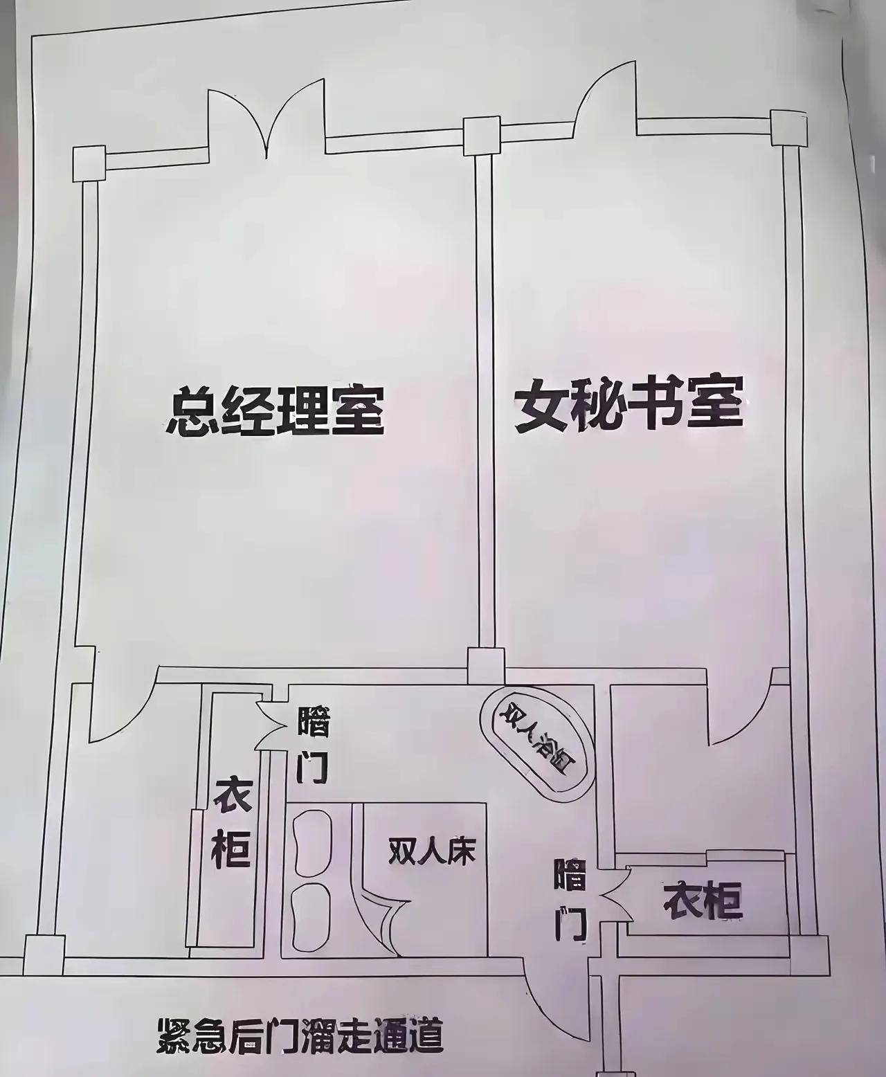 设计师真是个人才呀！这个设计牛，工作娱乐两不误，还抓不着！房子最大的问题是没有卫