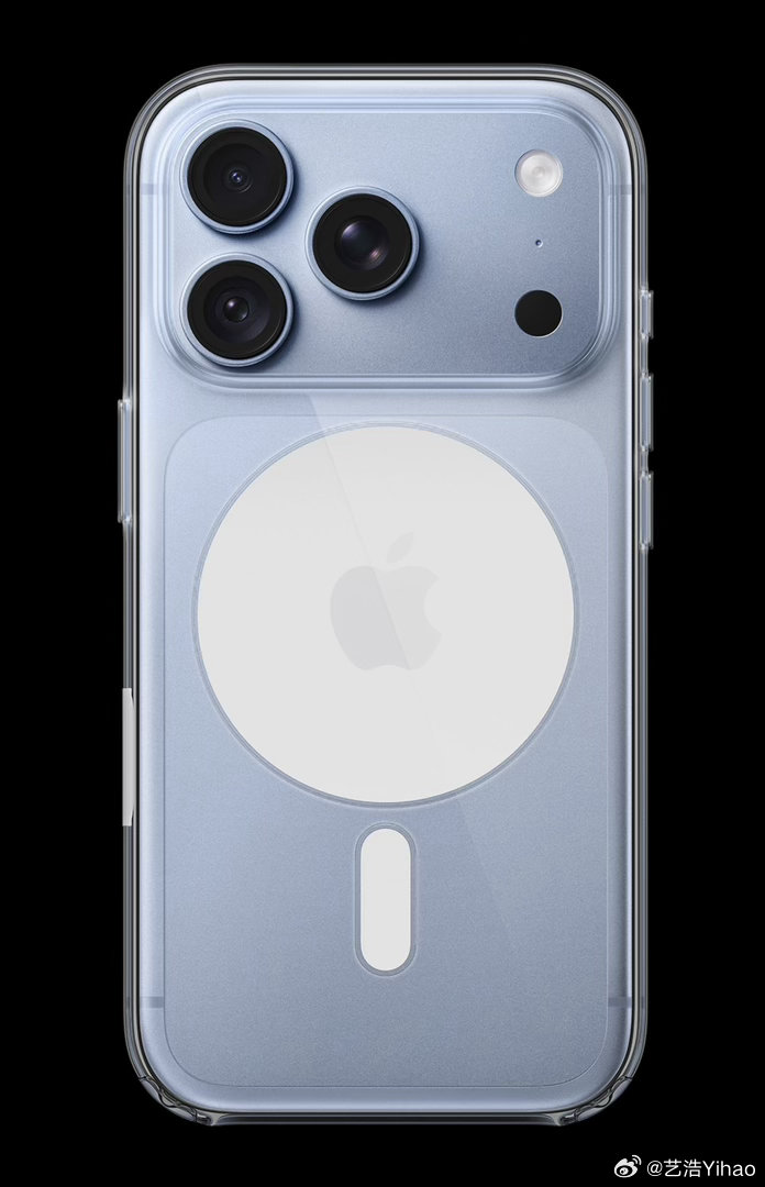 iPhone18Pro的透明手机壳，这可是新设计的，由圆圈变成圆心了[允悲][允
