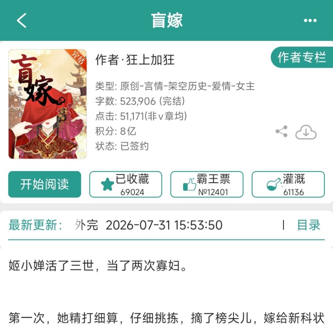 看到名字我以为是什么盲婚哑嫁的狗血爱情故事，结果是完完全全彻彻底底我最不爱看的权