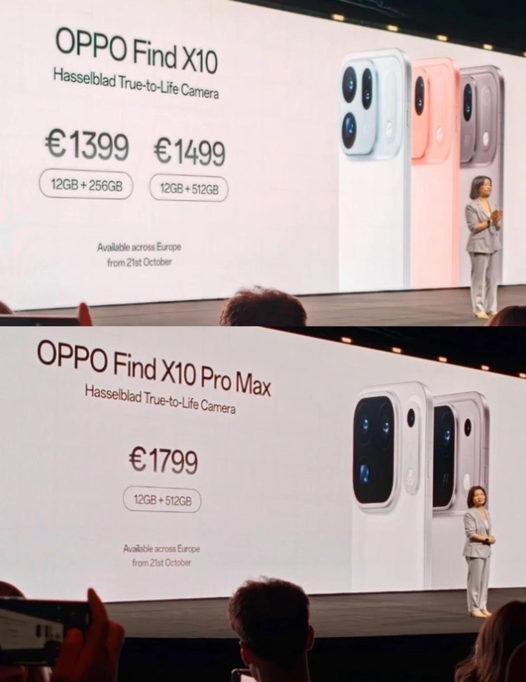 国产手机红利具象化了
刚看了OPPO Find X10系列海外版的定价，X10标