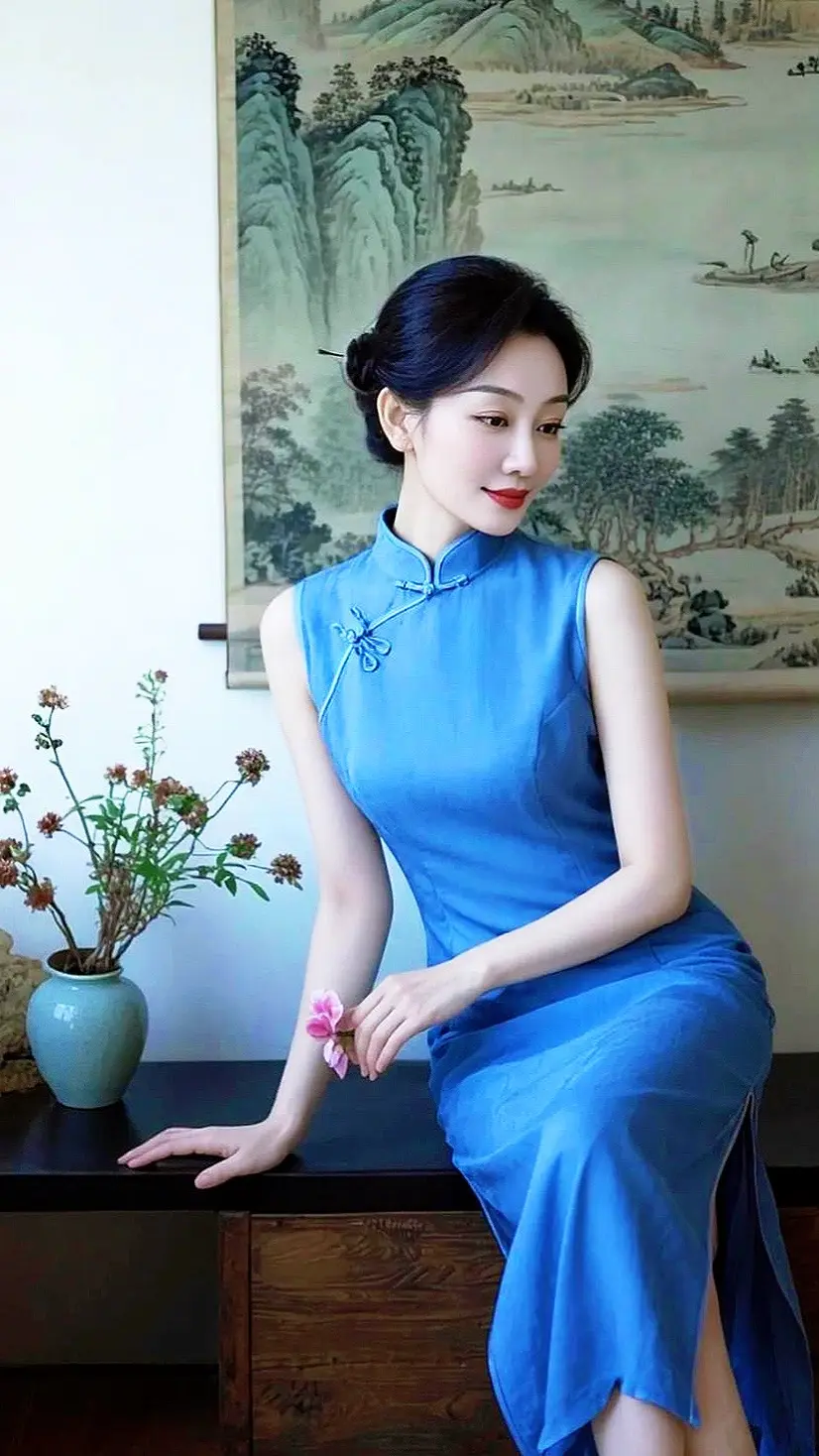 AI中式旗袍照 随变ai随便玩 玩法达人伙伴计划广告分成