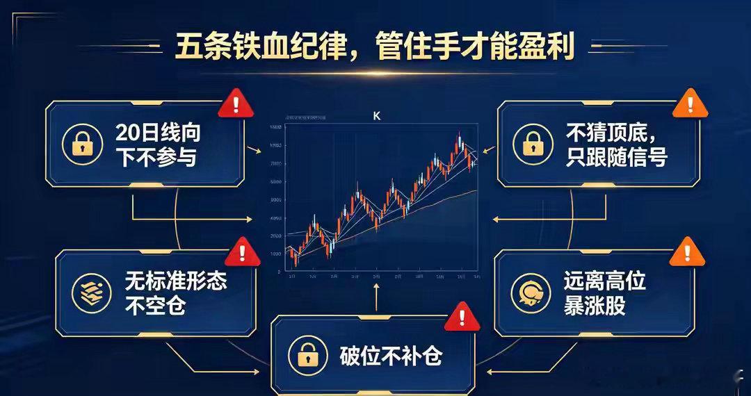 大道至简！炒股最稳一套体系：20日线买入，5日线持有，重复重复很多散户沉迷MAC