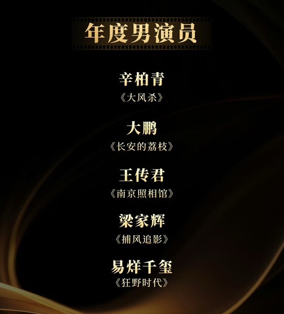 谁懂这个名单的舒爽感，还有谁懂绕开某个毫无存在感挂件男主的幽默感🤣 