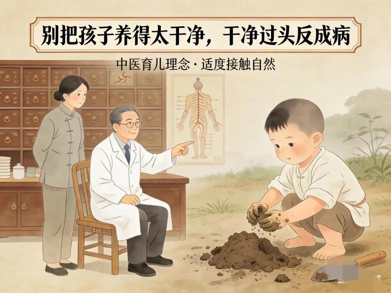 不少家长总将家里打扫得一尘不染，处处消毒，生怕孩子沾染细菌。医生提醒，过度洁净的