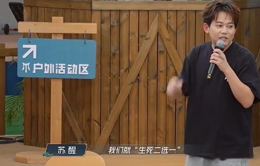 苏醒正面硬刚导演组 谁看苏醒“硬刚”导演组不笑！哥哥们跳水正尽兴，他果断坐委托人