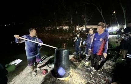 【跨国追凶！泰国芭堤雅惊现水泥封尸，韩警智破亿元赎金大案！】
在异国他乡，一场惊