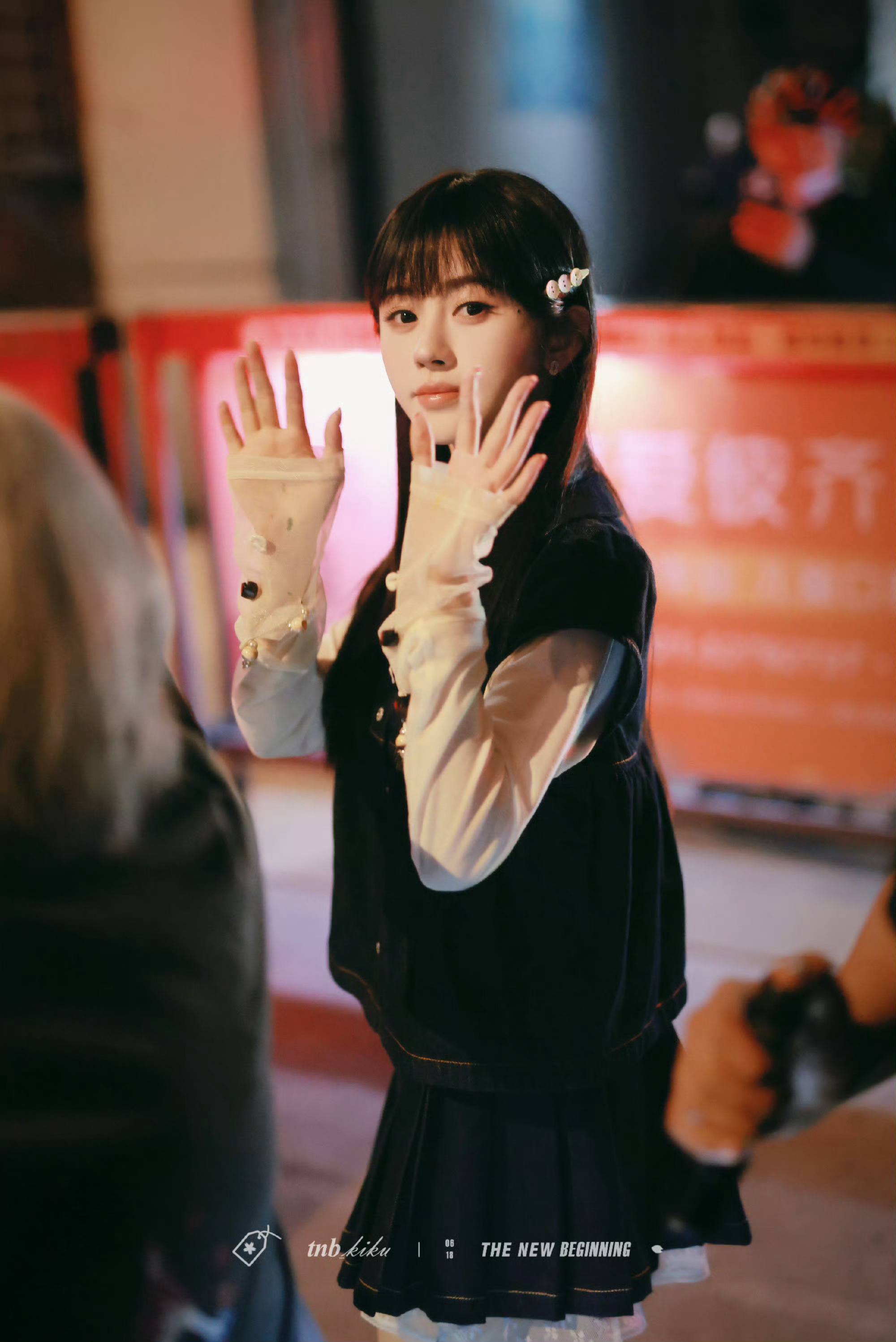 鞠婧祎 🍊鞠婧祎阿黛 婧祎呆呆的 像小猫^⌯𖥦⌯^੭