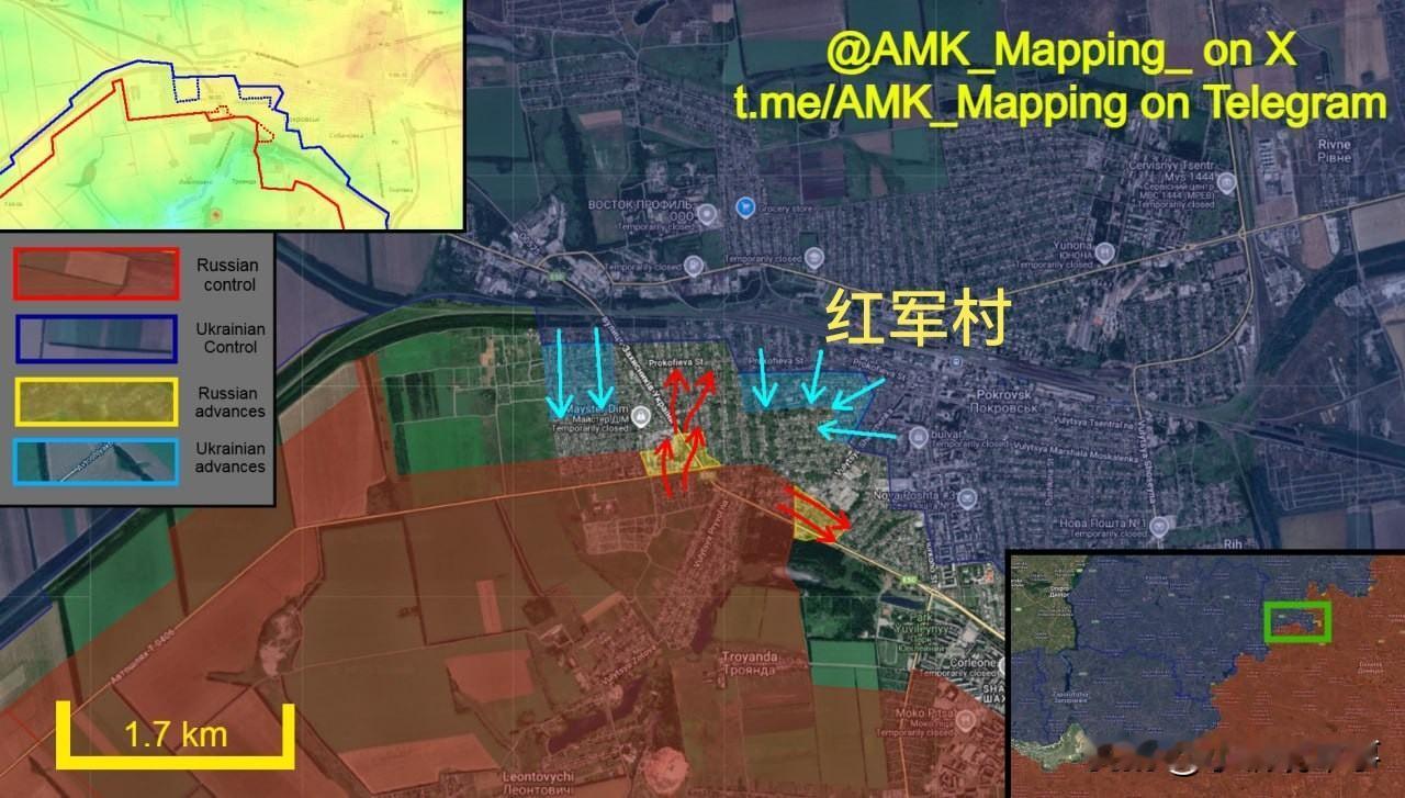 10月15日新西兰信源“AMK_Mapping”更新俄乌战报。

俄乌局势 乌俄