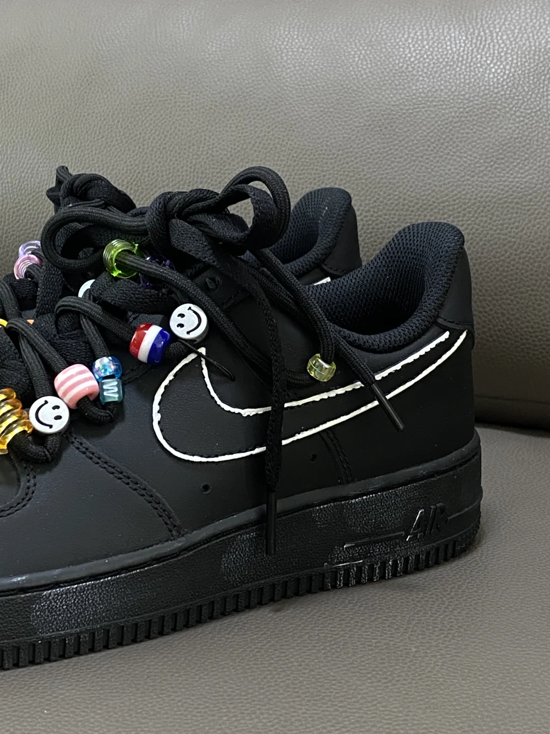 NIKE 空军AF一号黑武士好帅啊🐾