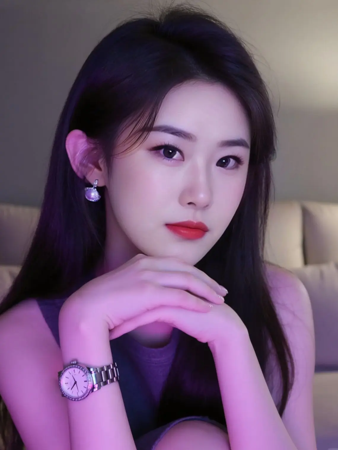 AI紫韵温馨写真 ai创作