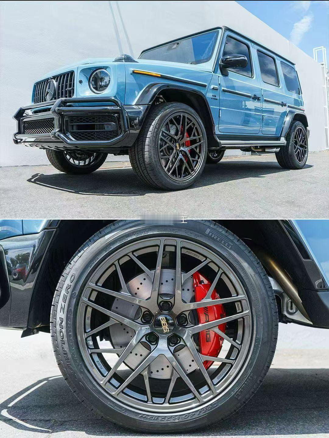 日本BBS FL FORTEGA  22寸10.5J ET28 5*130奔驰G