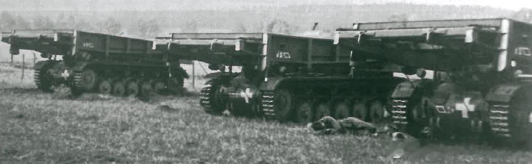 1939年德军Pz.II坦克为底盘的架桥车军事历史全触达 ​​​