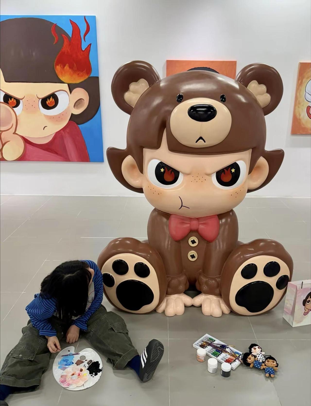 阿阿毛小朋友来广州玩了一下 拜托记住这个时间广州的朋友们：9月30日-11月30