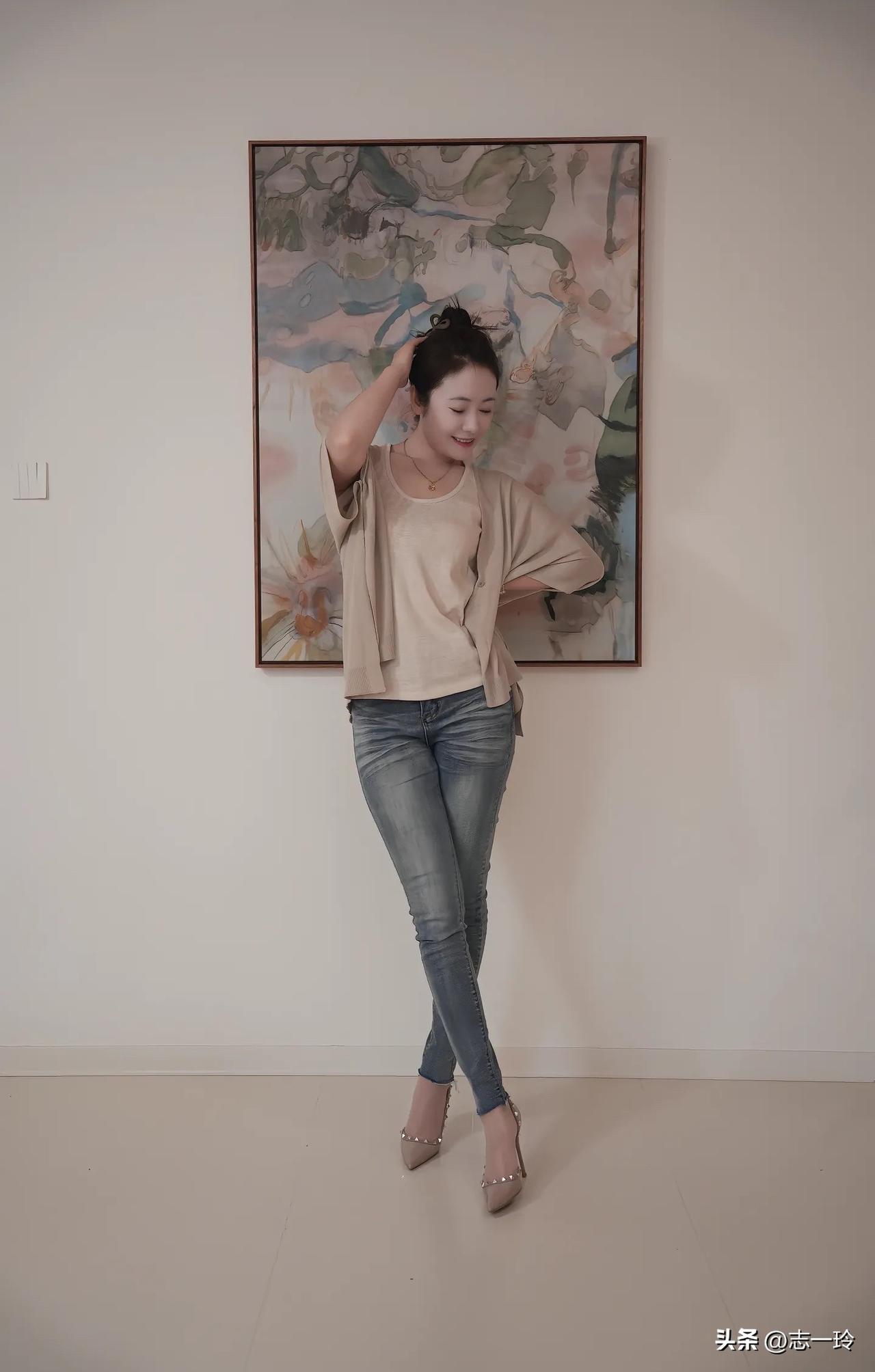 简约风穿搭，轻松自在，优雅气质