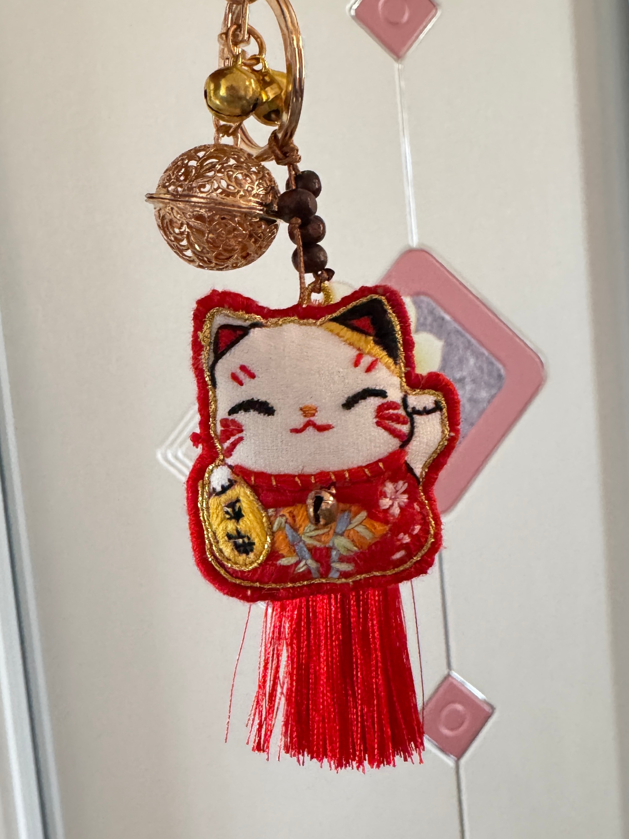 岑先生  端午安康🍀小咪成品完成啦✌🏻有瑕疵但是还是挺满意的 