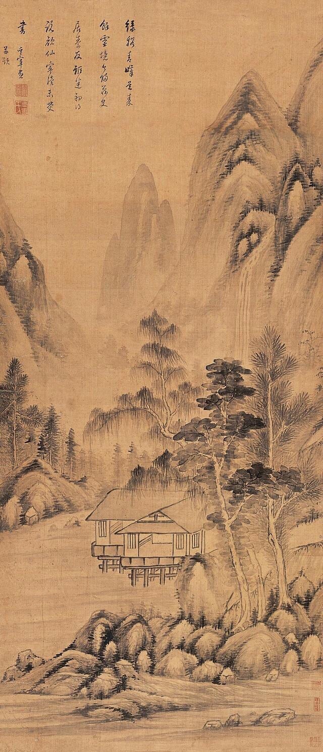 董其昌的山水 ​​​