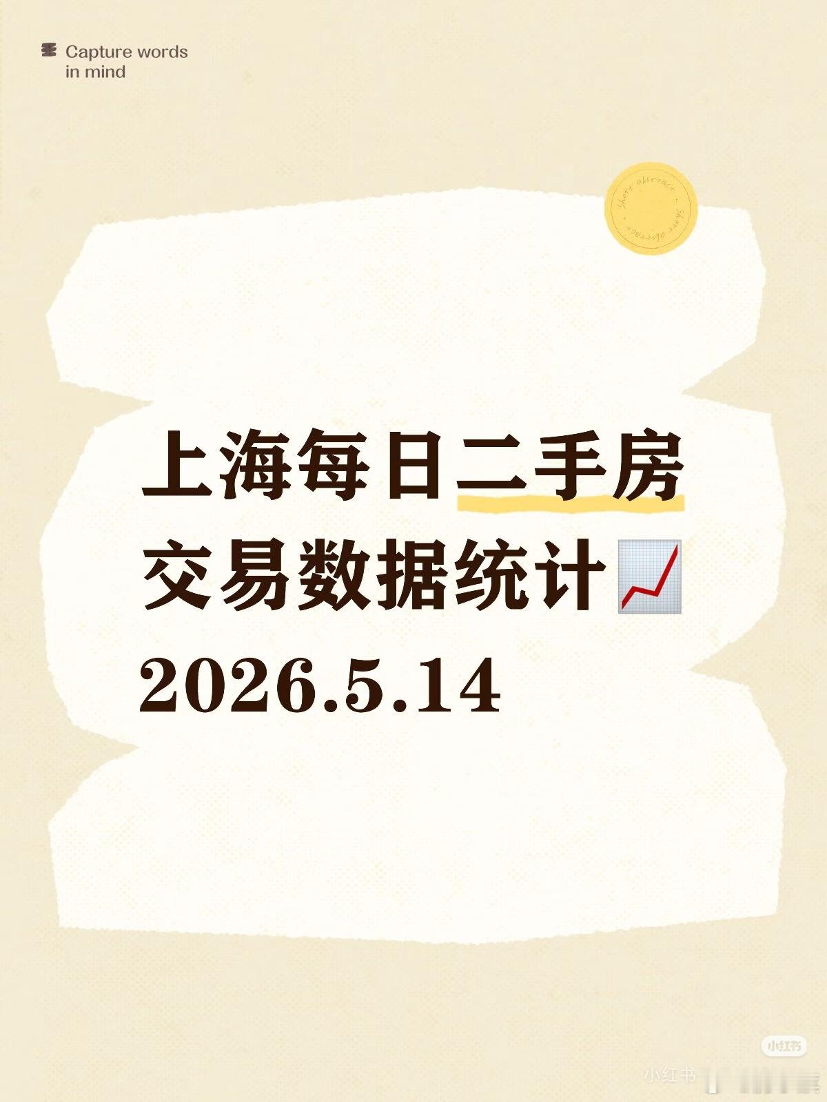 👀上海每日『5.14』二手房交易数据统计📈上海 · 二手房1️⃣昨日二手房成