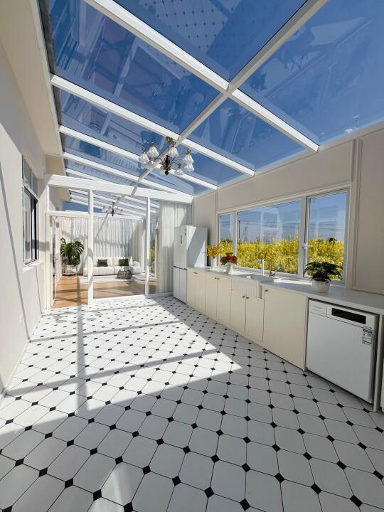 农村阳光房的第一个春天🌸