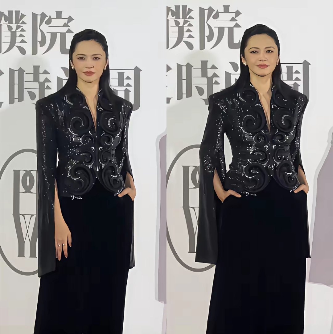 发现了吗姚晨离婚以后第一次露面，她的变化太大了，尤其是她的嘴巴姚晨以前最大的标志