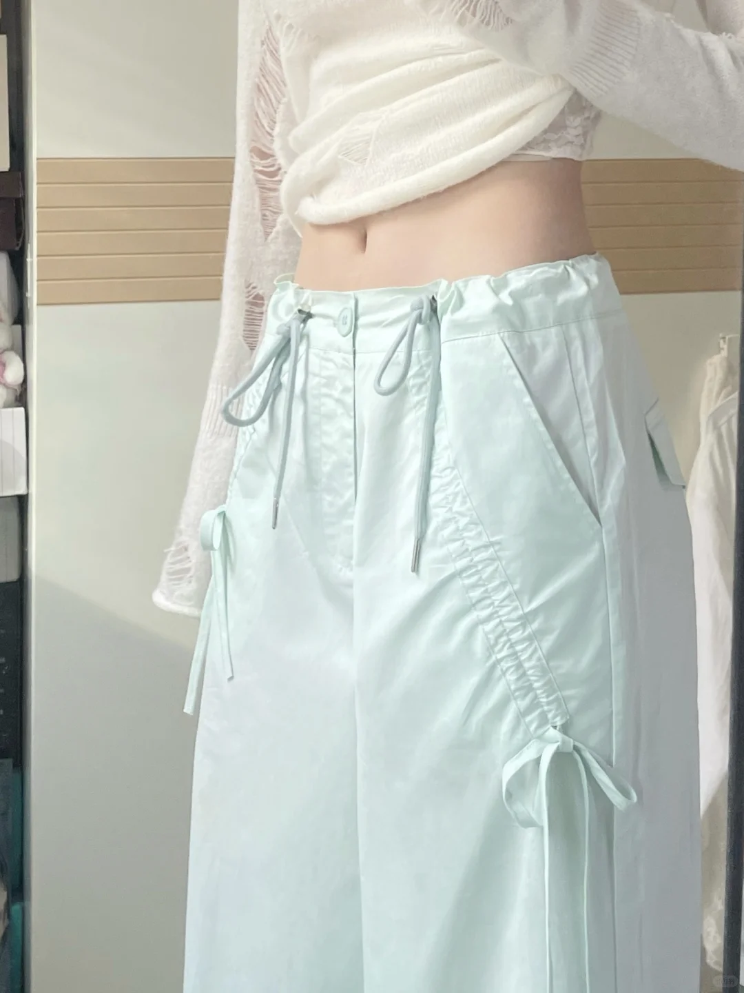 坠近很爱！！！！敲夏天的低饱和绿~