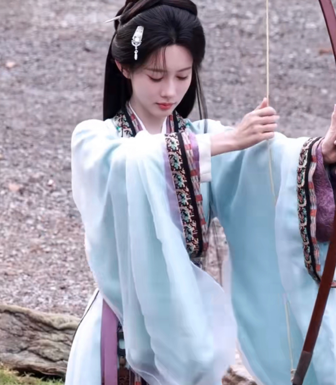 孟子义《将门独后》沈妙射箭路透，又美又飒，胆识过人！ 