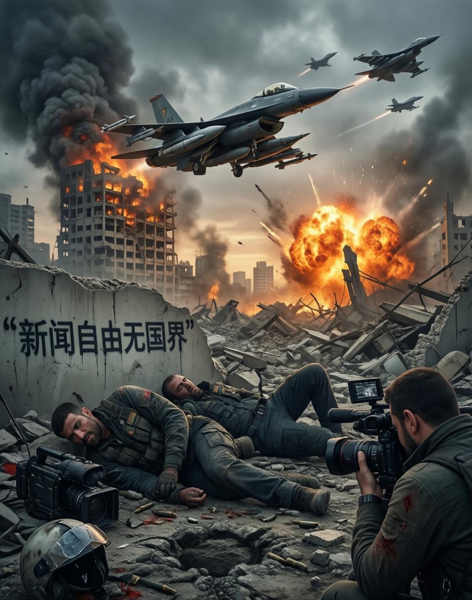 刚看到的，这条有点踩线了。

总台3月1日报道，美以联合行动的目标清单里，这次出