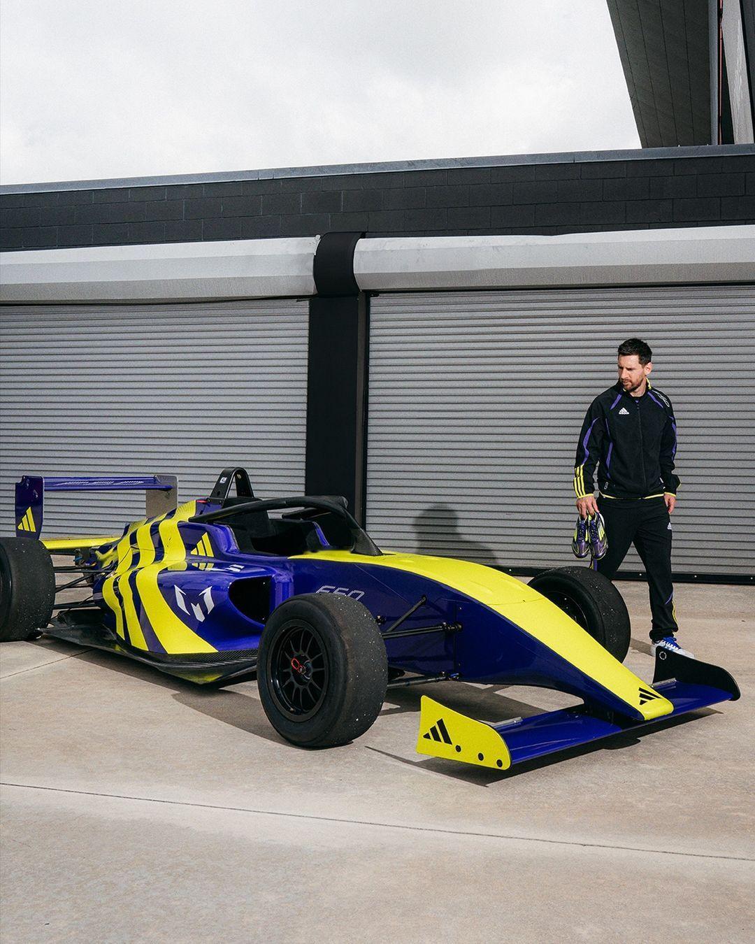 梅西发布ins：按照想要的速度我很快就找到了车 😉我找到了适合我速度的座驾 ?