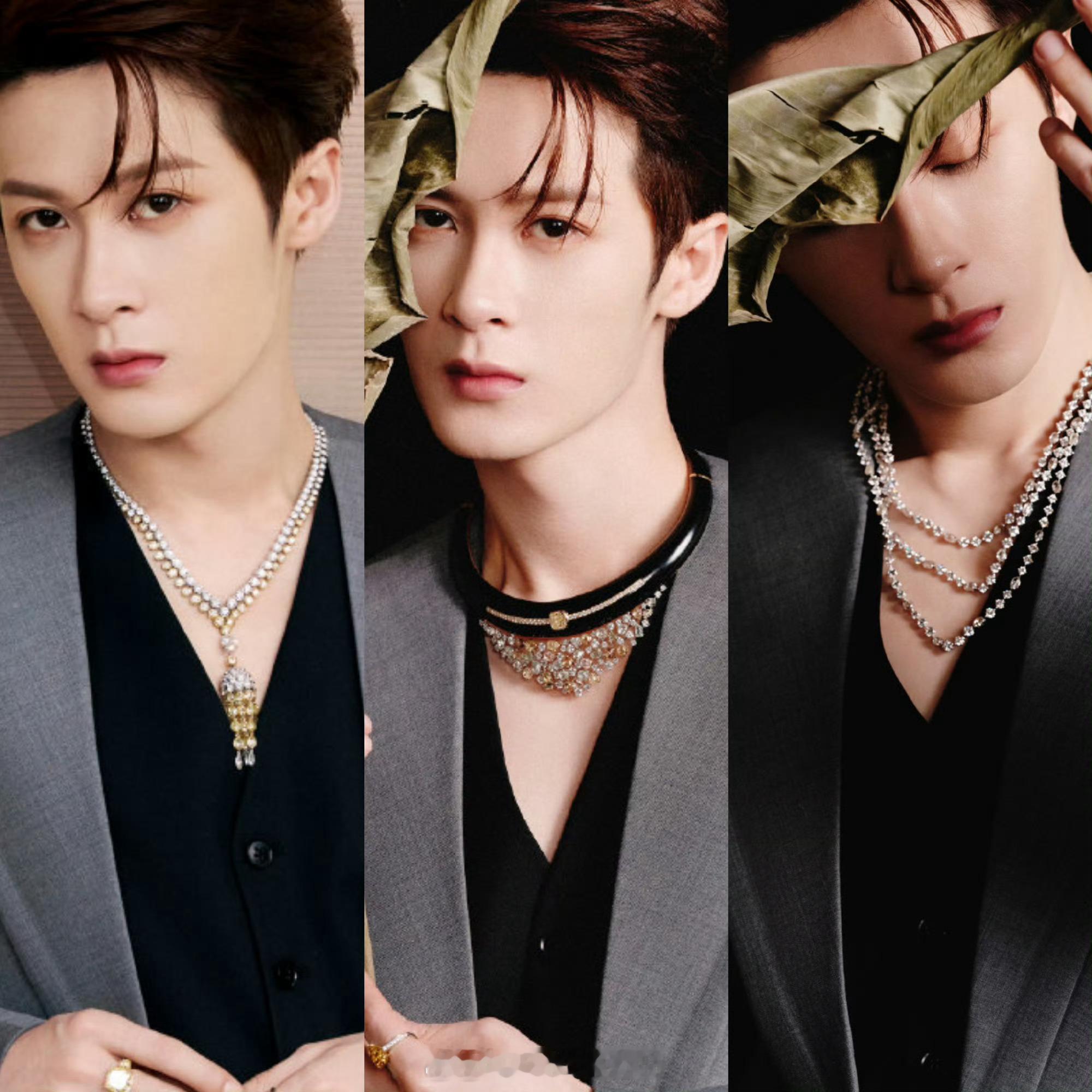 檀健次 曾舜晞同款戴比尔斯百万高定上身，两位门面担当帅帅的，很安心陈伟霆与檀健次